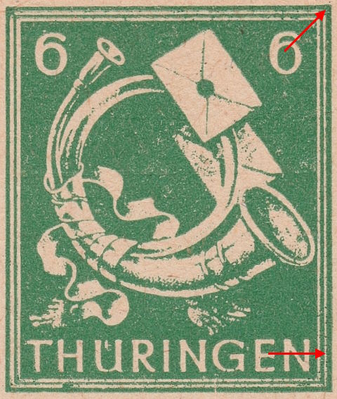 Wertstempel Typ K XXI